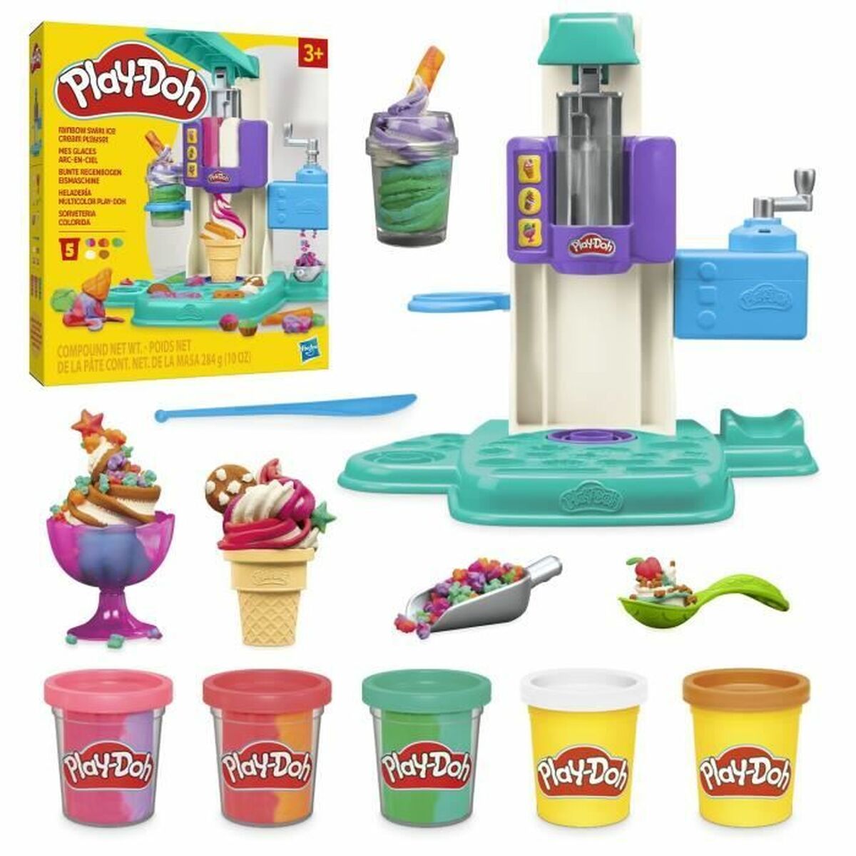 Plasticine Spel Play-Doh Multicolour