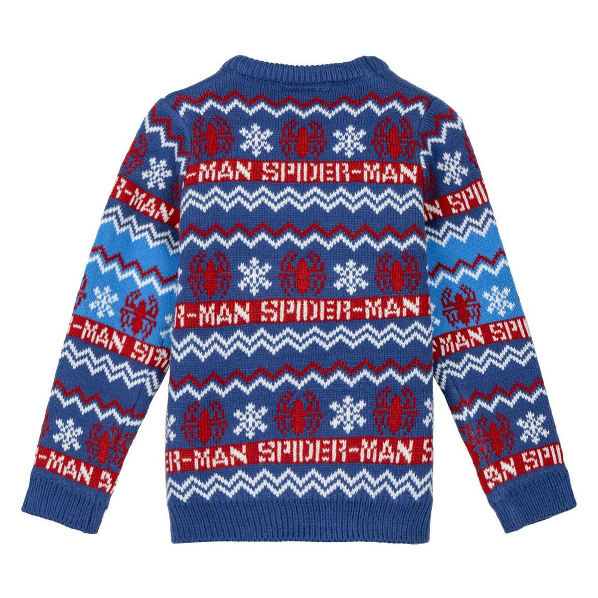 Unisex svetr Spider-Man Modrý