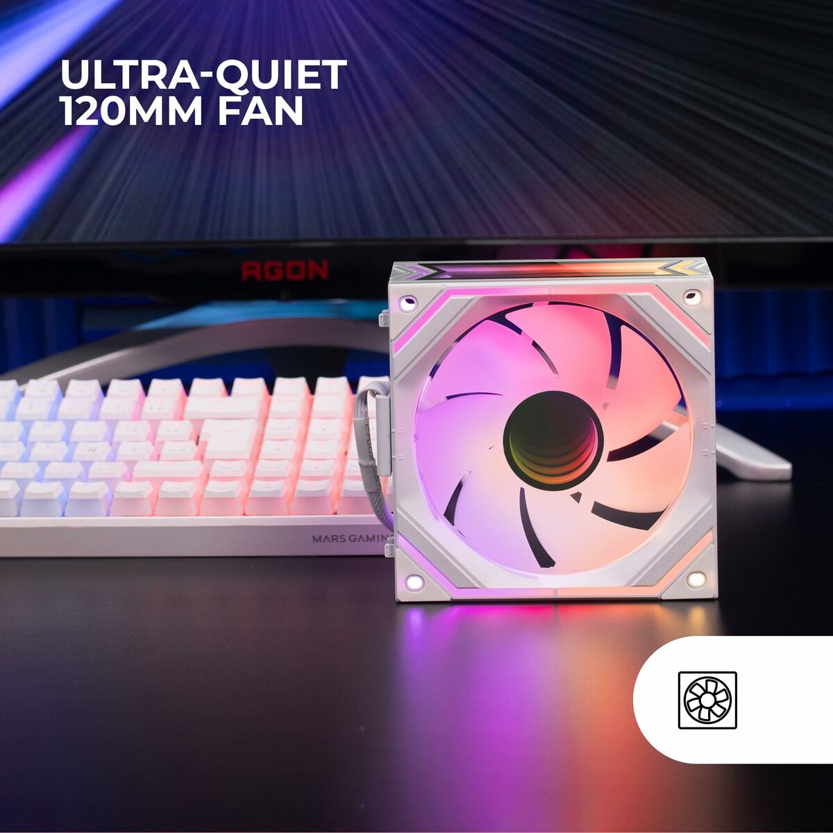 CPU ventiliatorius Mars Gaming MFLINKFINITYW