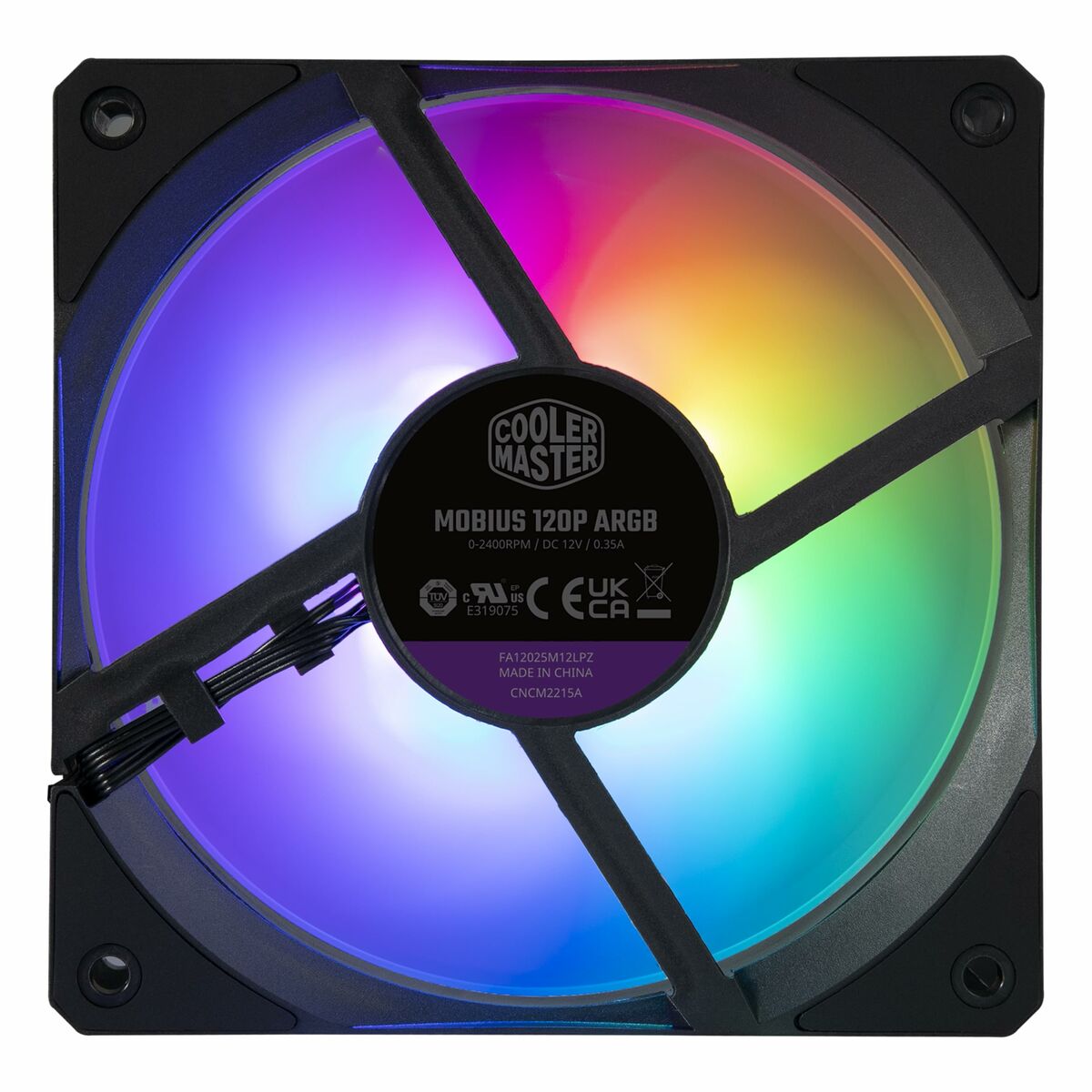 CPU-ventilátor Cooler Master Mobius 120P