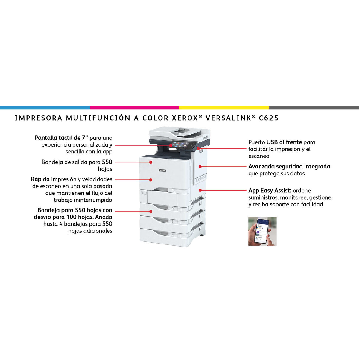 Laserskriver Xerox C625V_DN