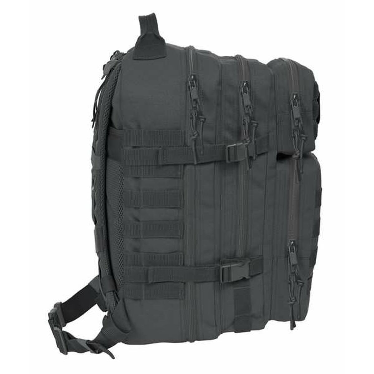 Mochila Escolar Safta Basic Cinzento