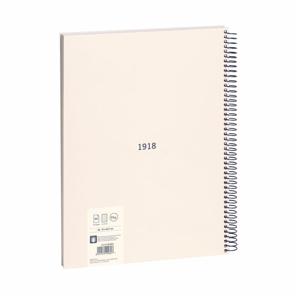 Notebook Milan 430 Bej