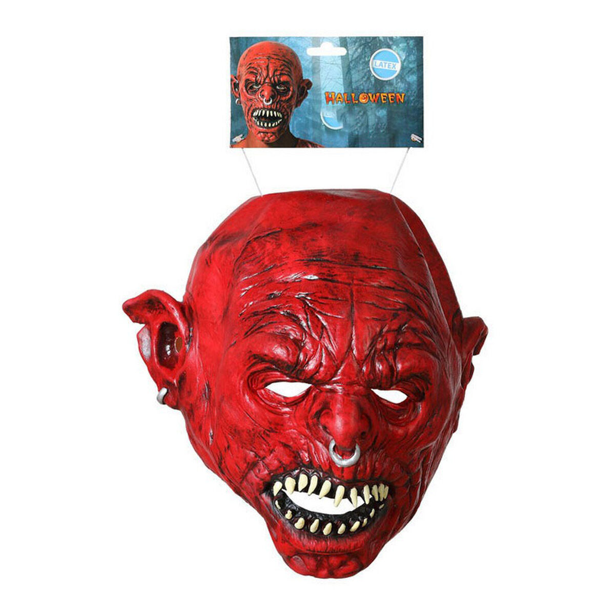 Mask Halloween Punane Deemon