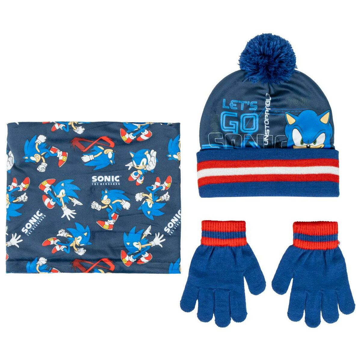 Børnehat Sonic (Onesize)