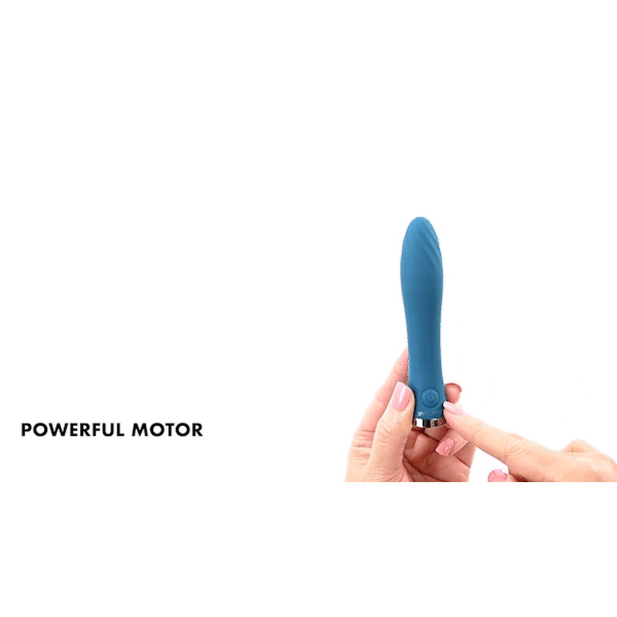 Lodveida Vibrators Evolved Zaļš