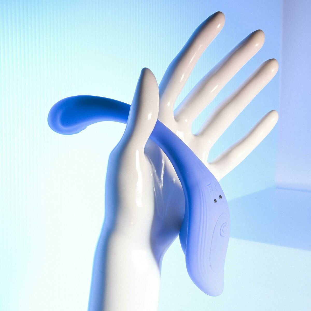 Vibration de Stimulation Double Evolved Violet