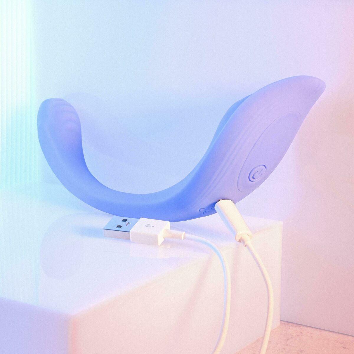 Vibration de Stimulation Double Evolved Violet