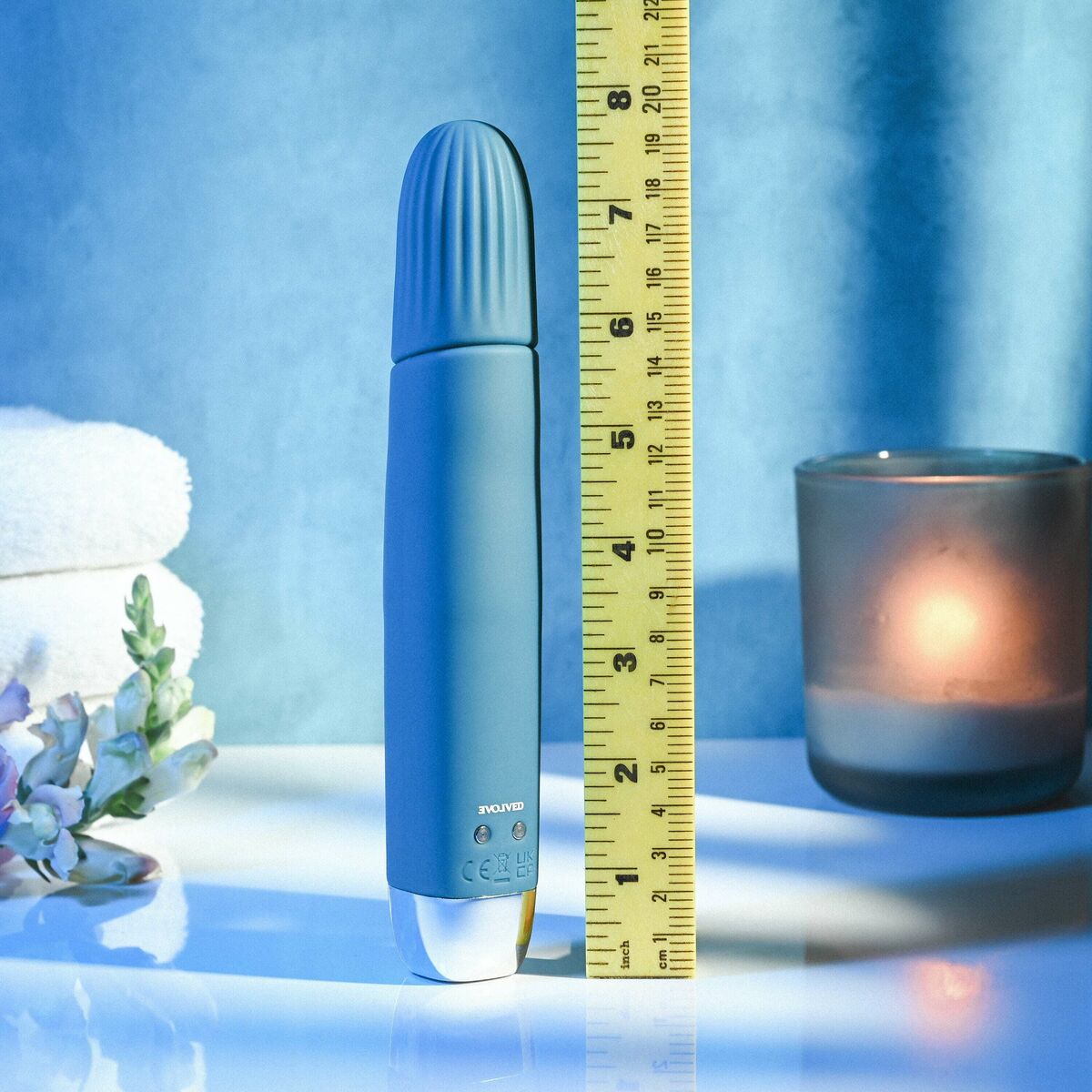 Kogel Vibrator Evolved Blauw