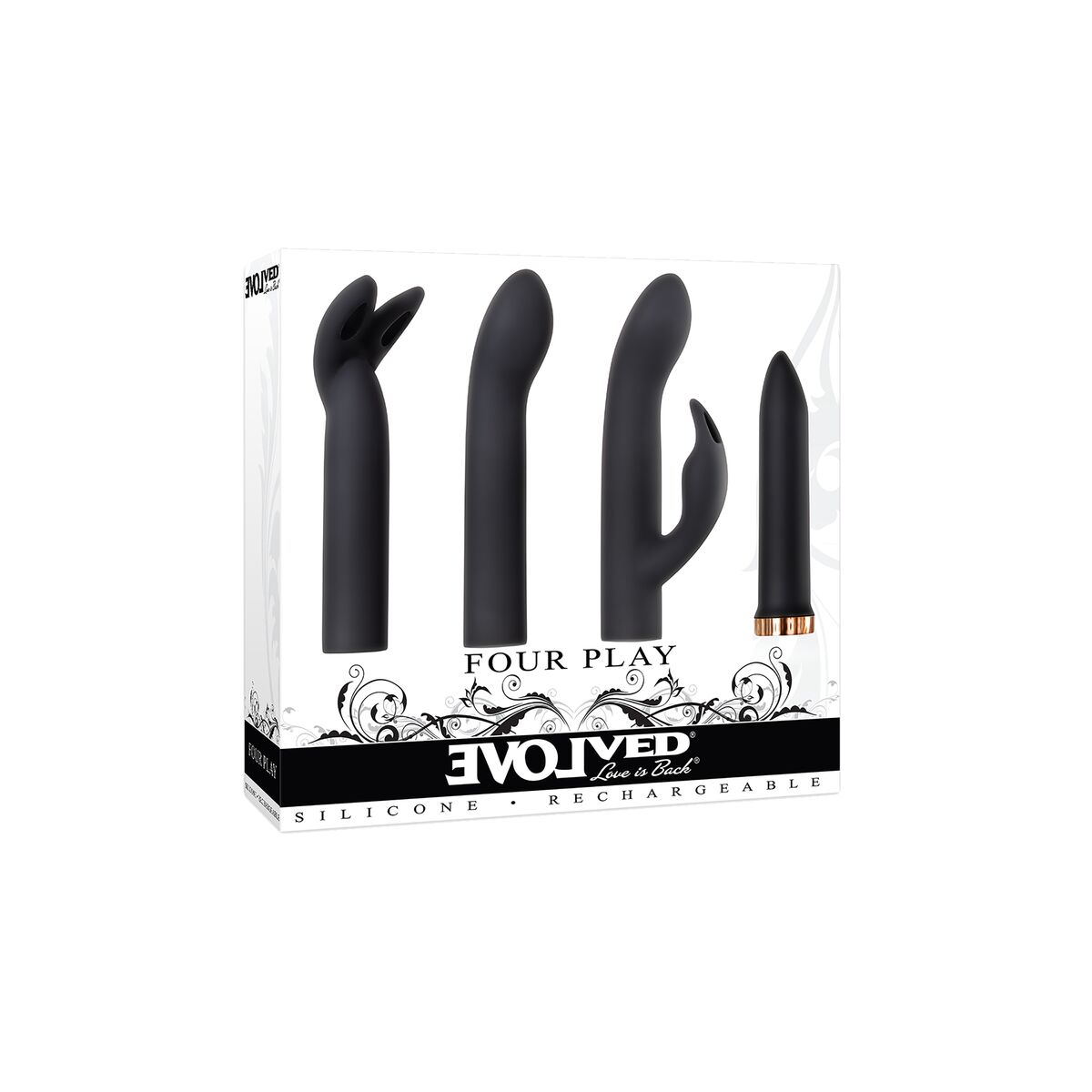 Minivibrátory Evolved Černý