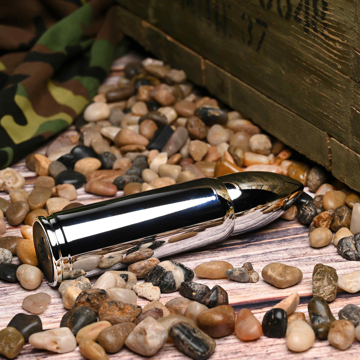 Bullet Vibrator Zero Tolerance Zero Tolerance Silver