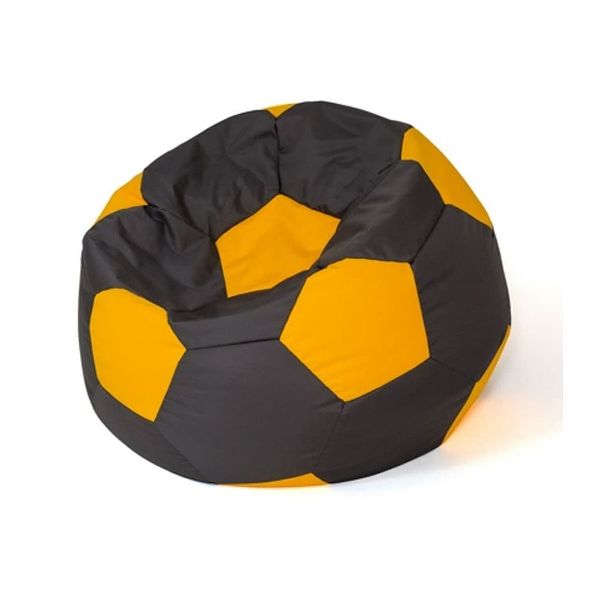 Puf GO GIFT Gul Sort Oxford