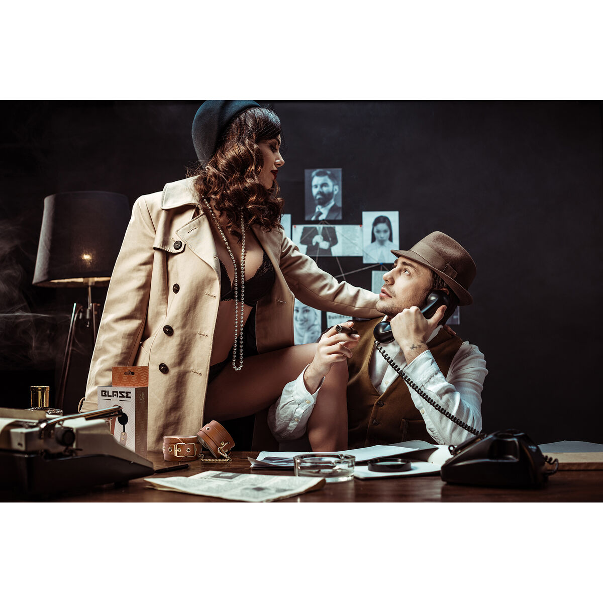 Lisice Dream Toys Blaze Rjava