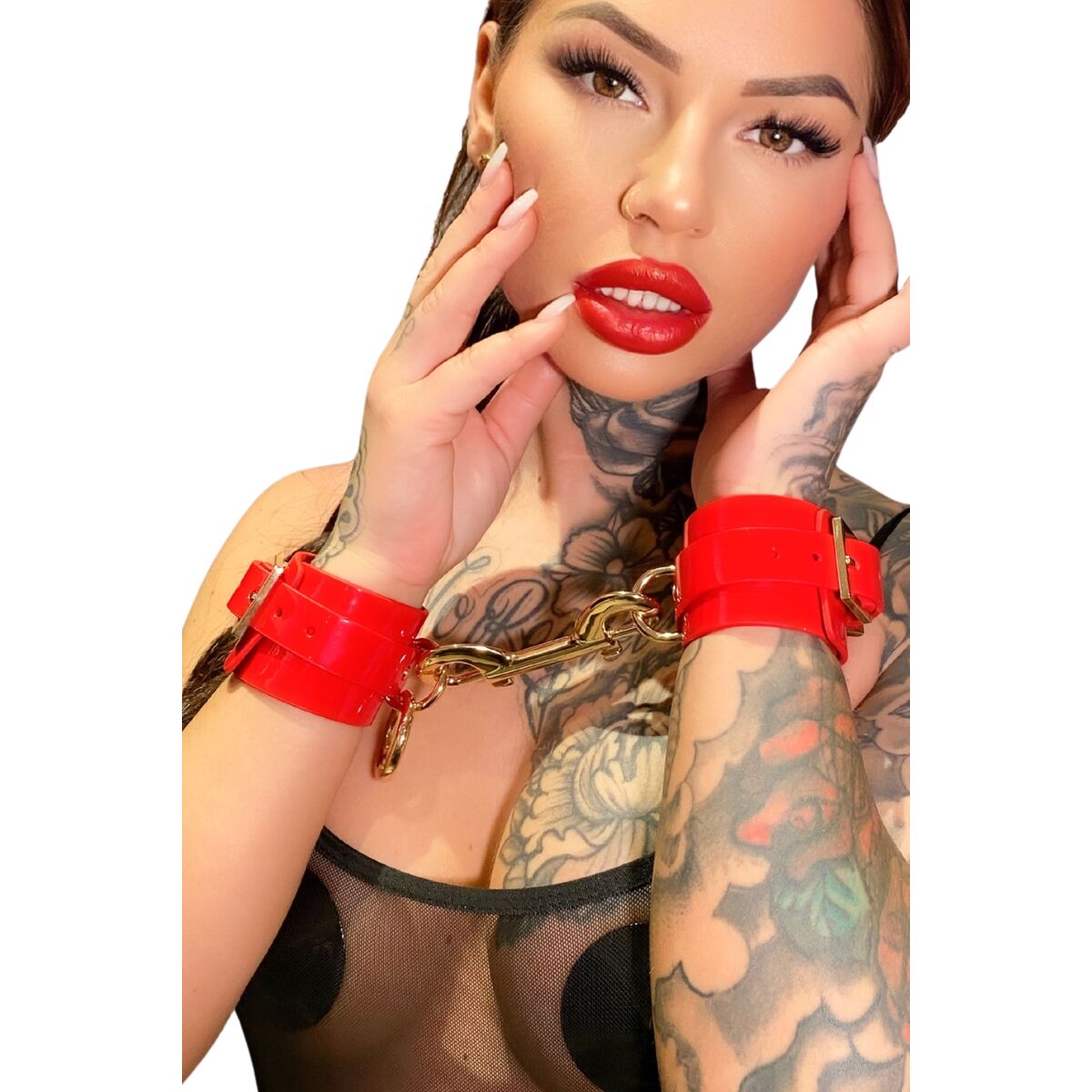 Manette Kinky Diva Rosso