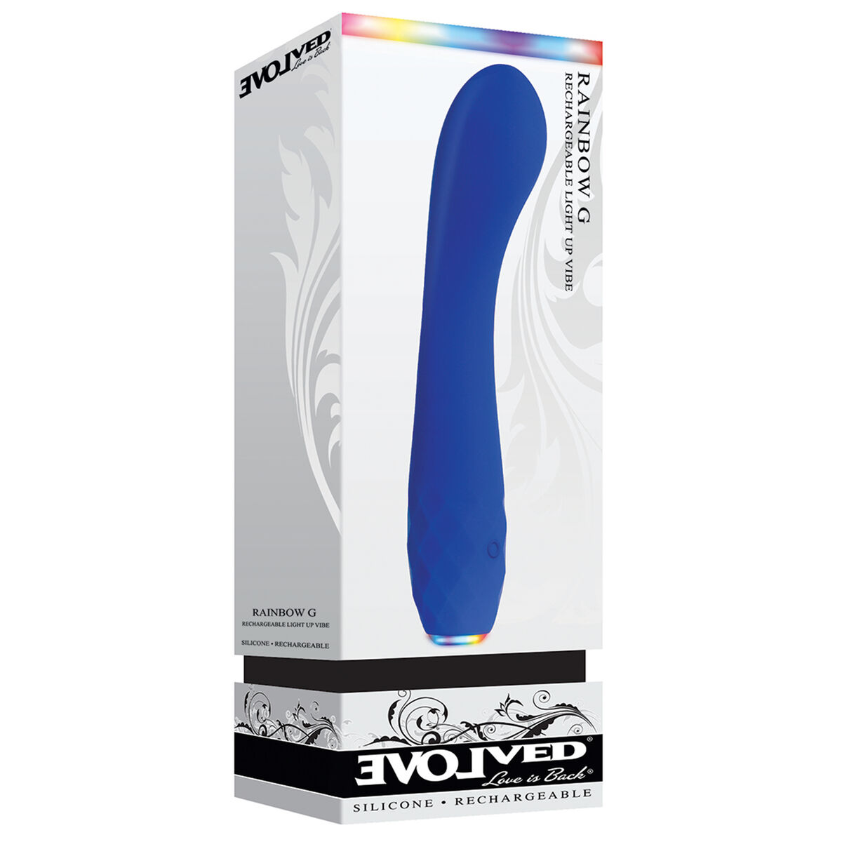 Vibrator G-točke Evolved Modra