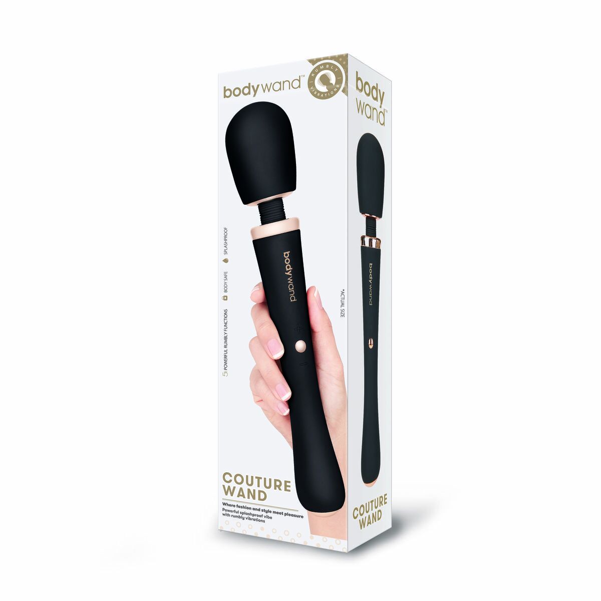 Vibrator Bodywand Schwarz