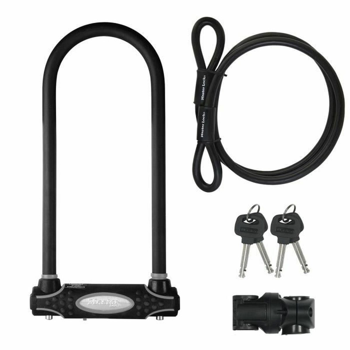 Avainriippulukko Master Lock Musta