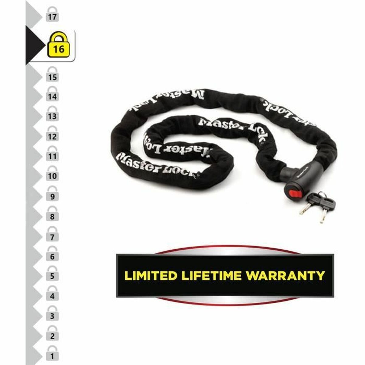 Catena con lucchetto Master Lock