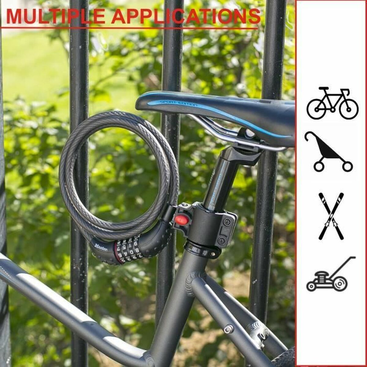 Ketju munalukolla Master Lock