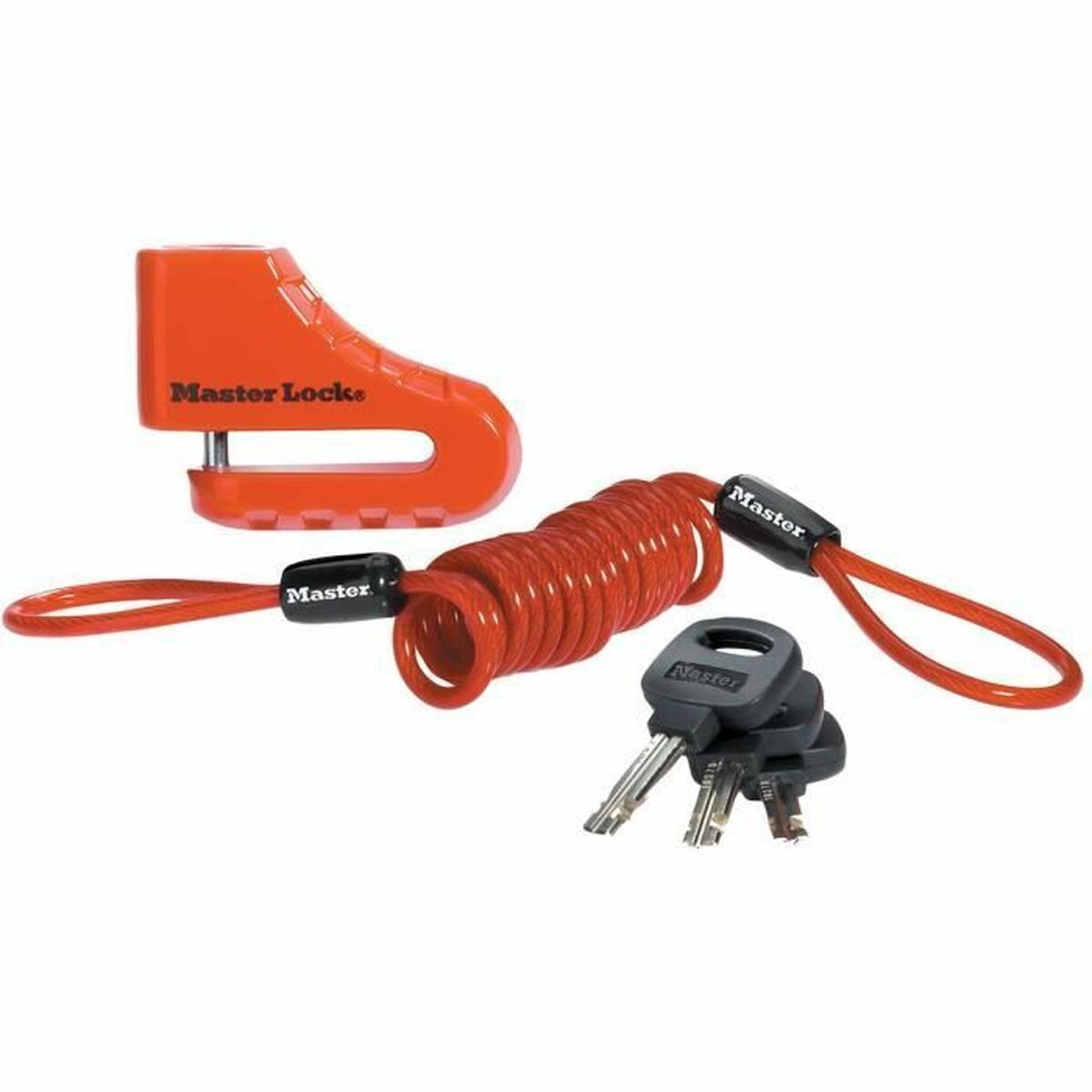 Sleutelslot Master Lock Rood