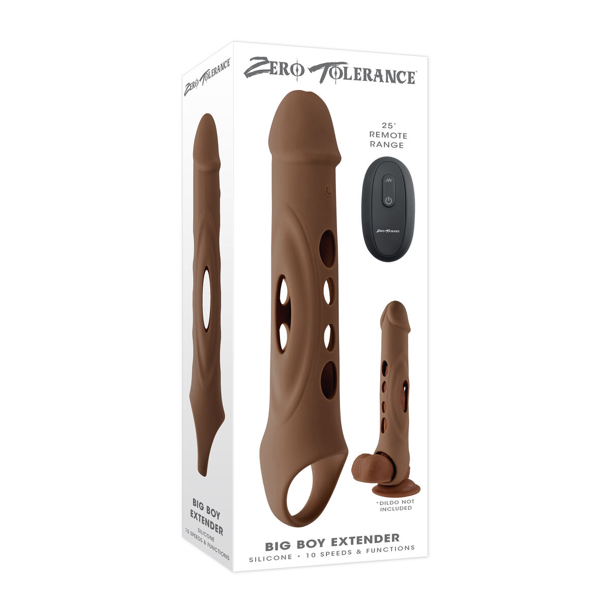 Prevleka za penis Zero Tolerance Rjava Ø 4,1 cm