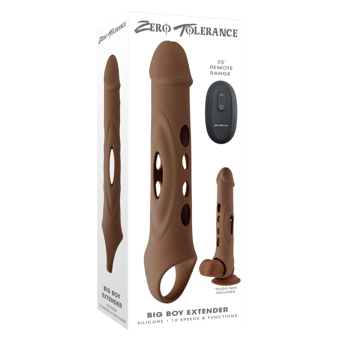 Prevleka za penis Zero Tolerance Rjava Ø 4,1 cm