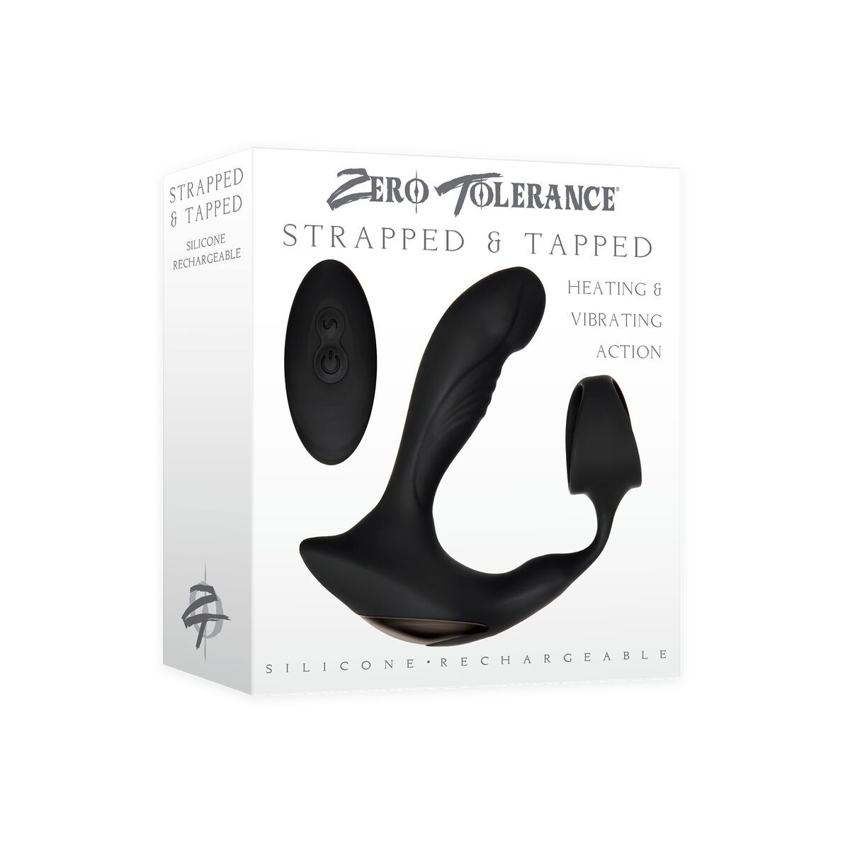 Analinis vibratorius Zero Tolerance Zero Tolerance Juoda