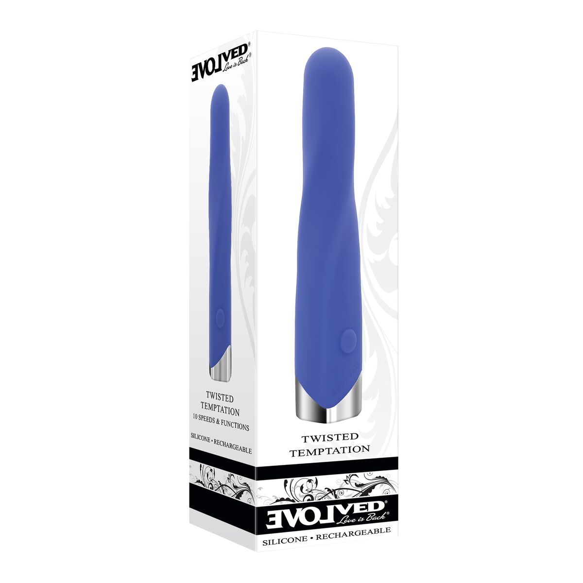 Vibromasseur Evolved Bleu