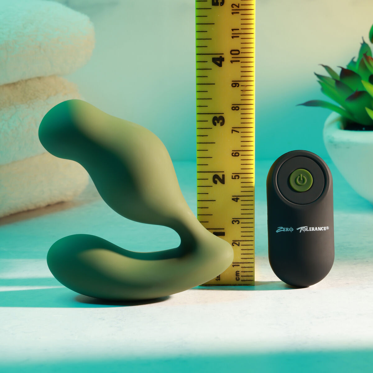 Vibratore Anale Zero Tolerance Verde