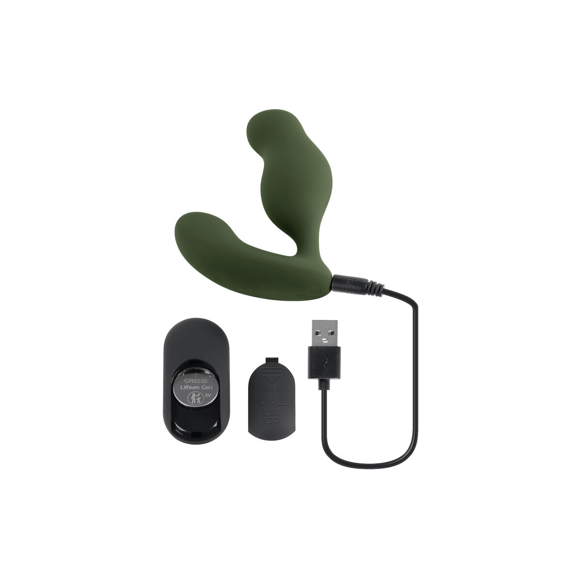 Anālais Vibrators Zero Tolerance Zaļš