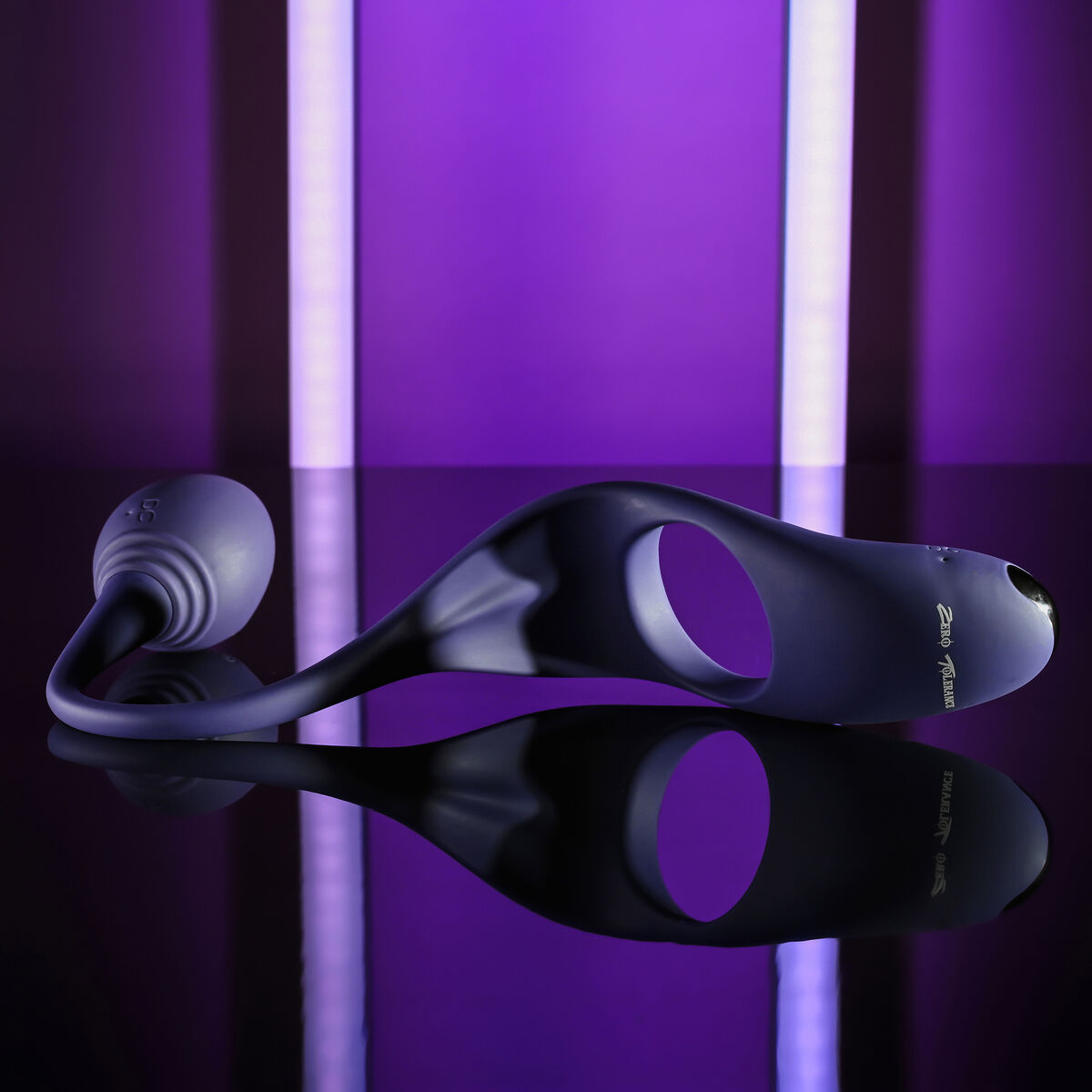 Vibrador Zero Tolerance Zero Tolerance Cinzento Roxo
