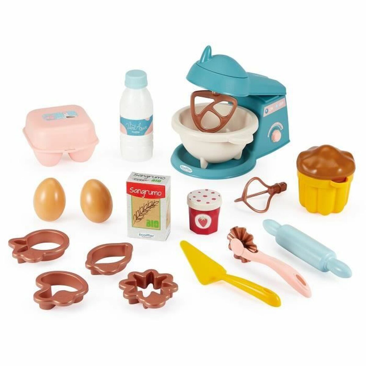 Conjunto de Comida Ecoiffier Delicious