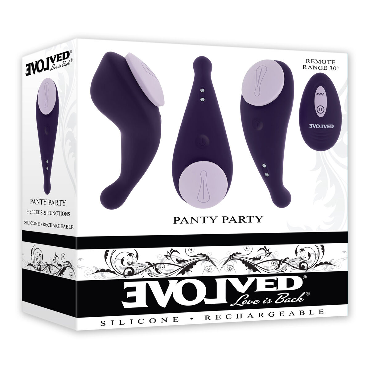 Vibrators Evolved Panty Party Violets