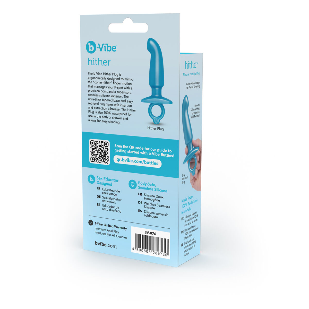 Plug Anale B-Vibe Azzurro