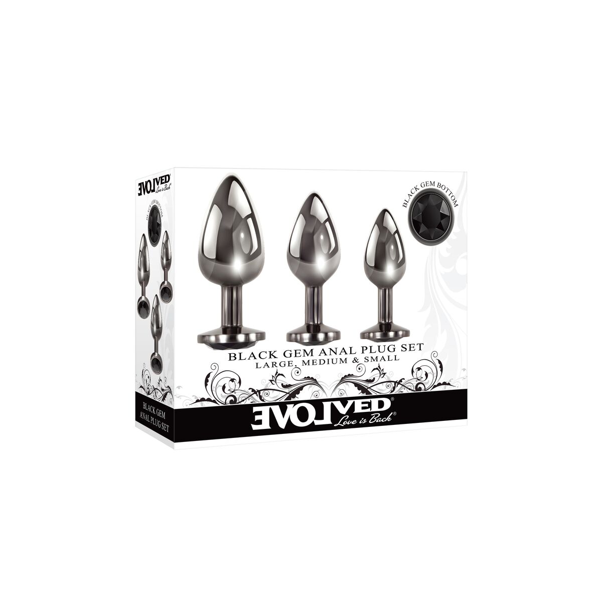 Plug Anal Evolved Argintiu