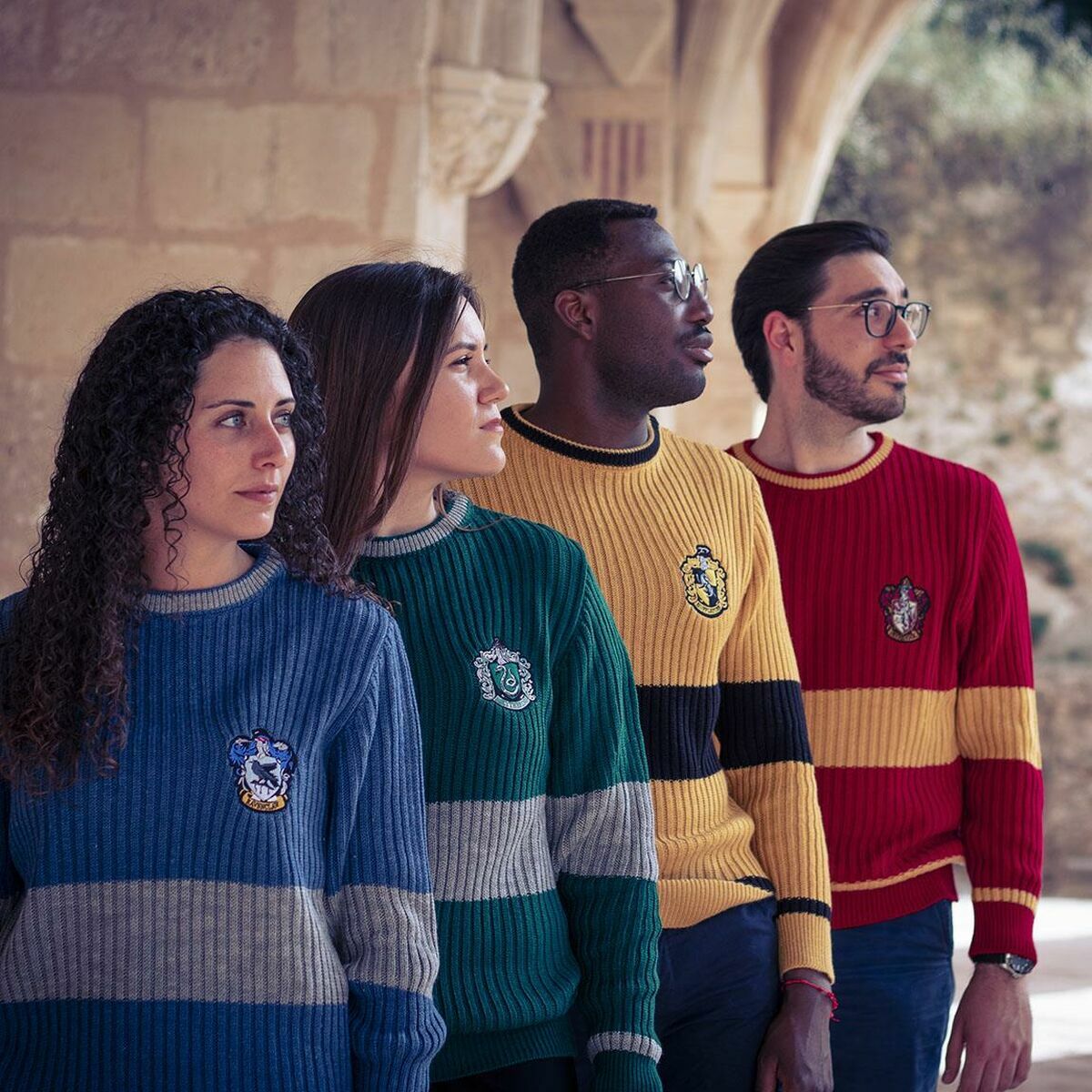 Unisex svetr Harry Potter Modrý