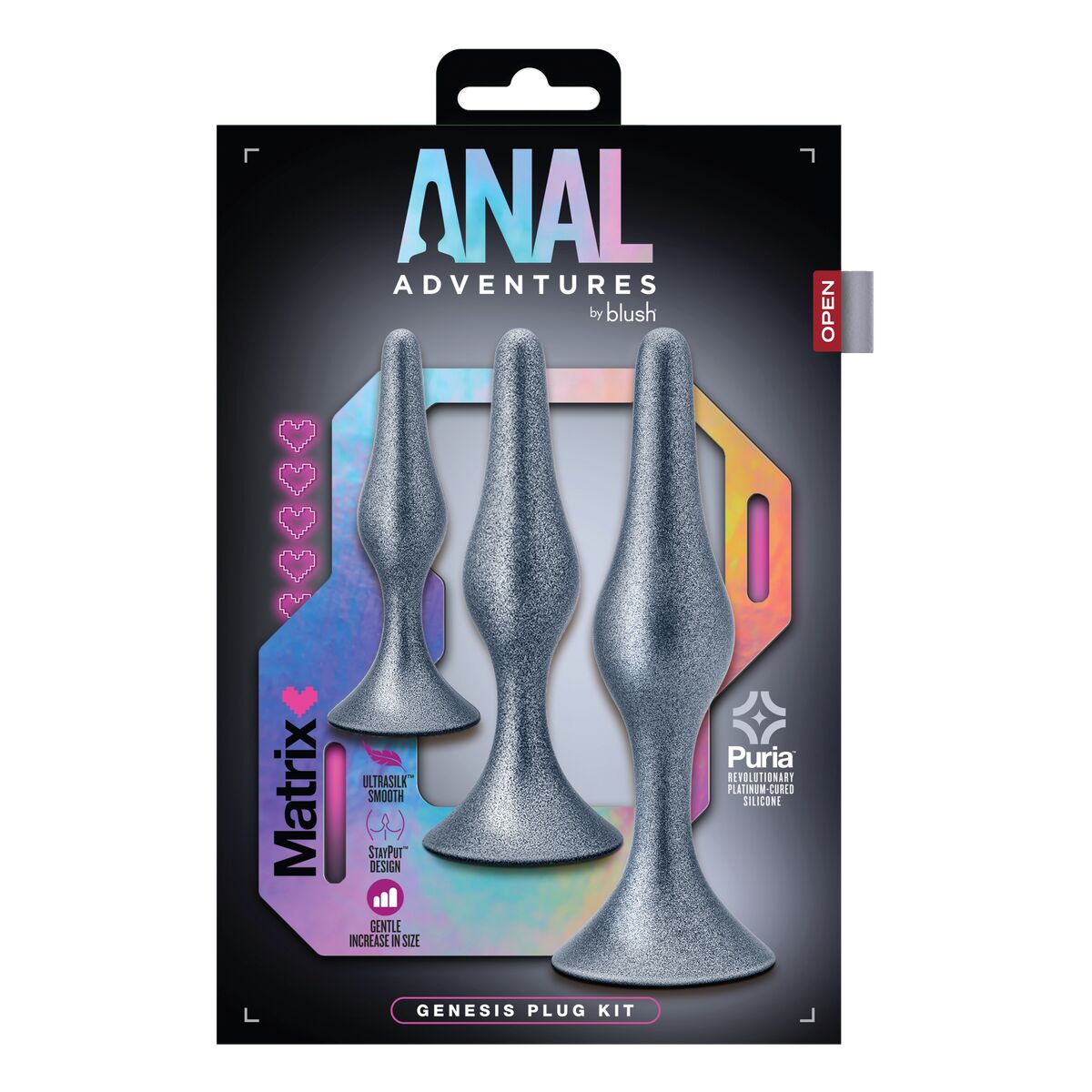 Plug Anal Blush Adventures Grau