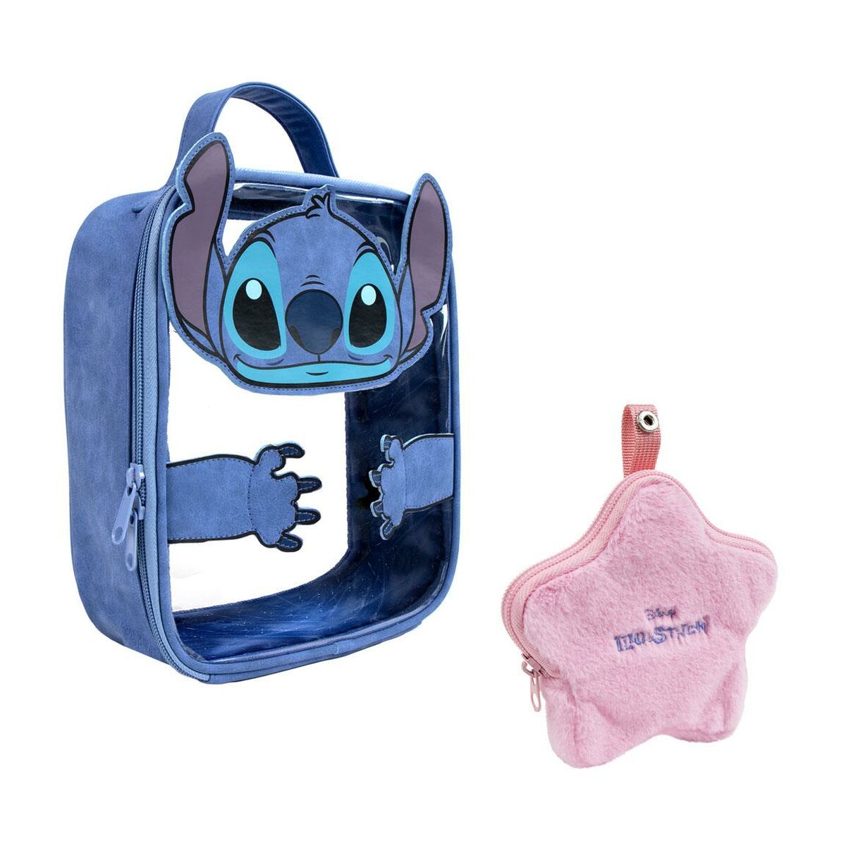 Rejsetoilettaske Stitch Blå