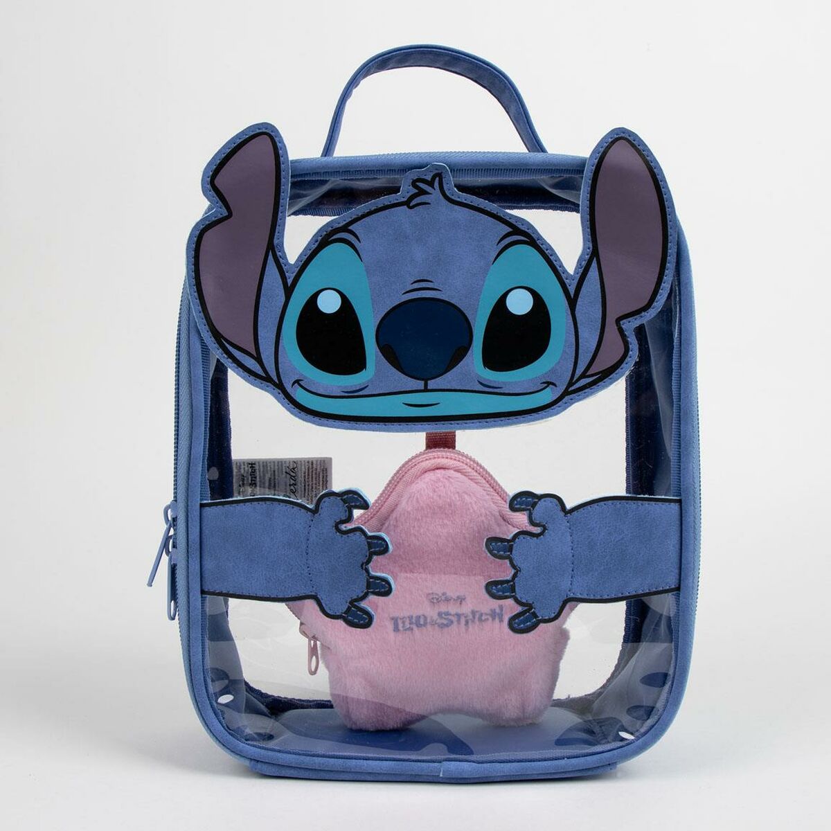 Rejsetoilettaske Stitch Blå