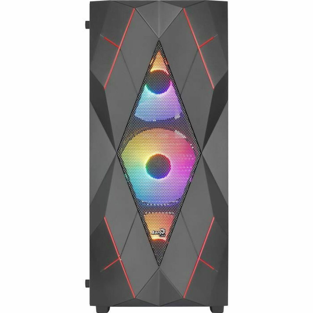 Case computer desktop ATX Aerocool Nero