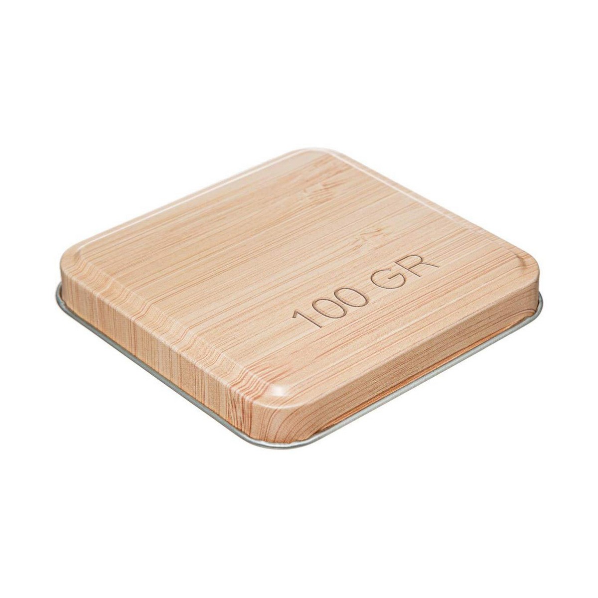 Multi-functionele Kist Nature Scandi Metaal Wit 100 gr
