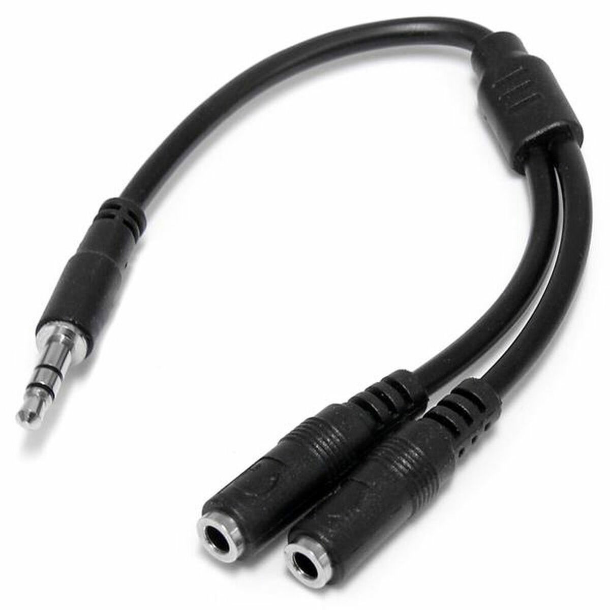 Lyd-jack omformer Startech MUY1MFFS Sort 0,2 m
