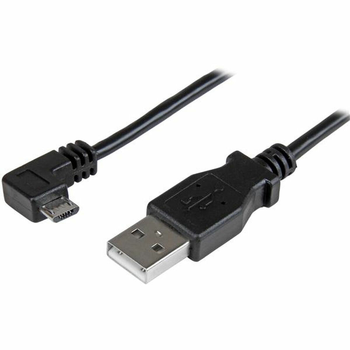 Cablu USB la Micro USB Startech USBAUB50CMRA Negru