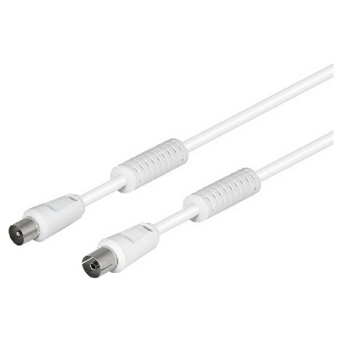 Antennekabel TM Electron Hvid 2,5 m