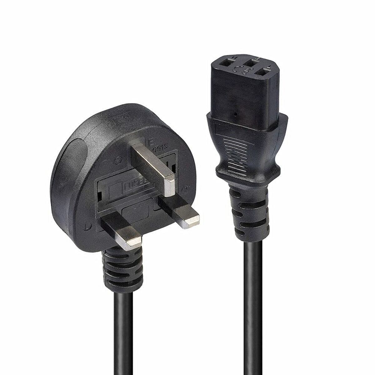 Strømkabel LINDY Sort 2 m