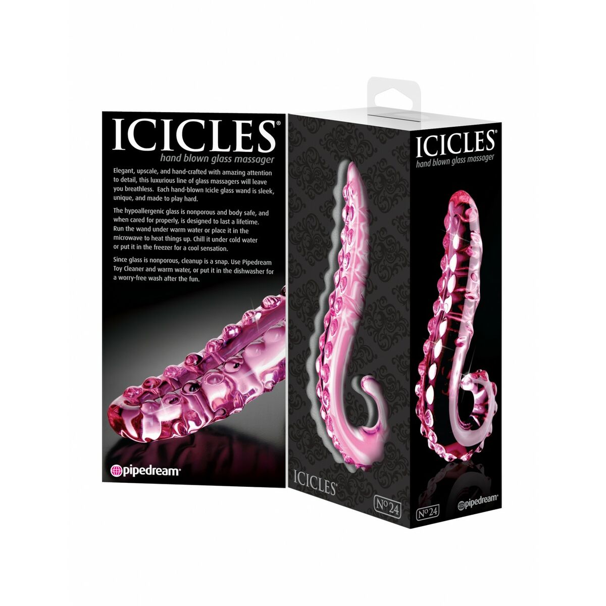 Dildo Pipedream Icicles Pink