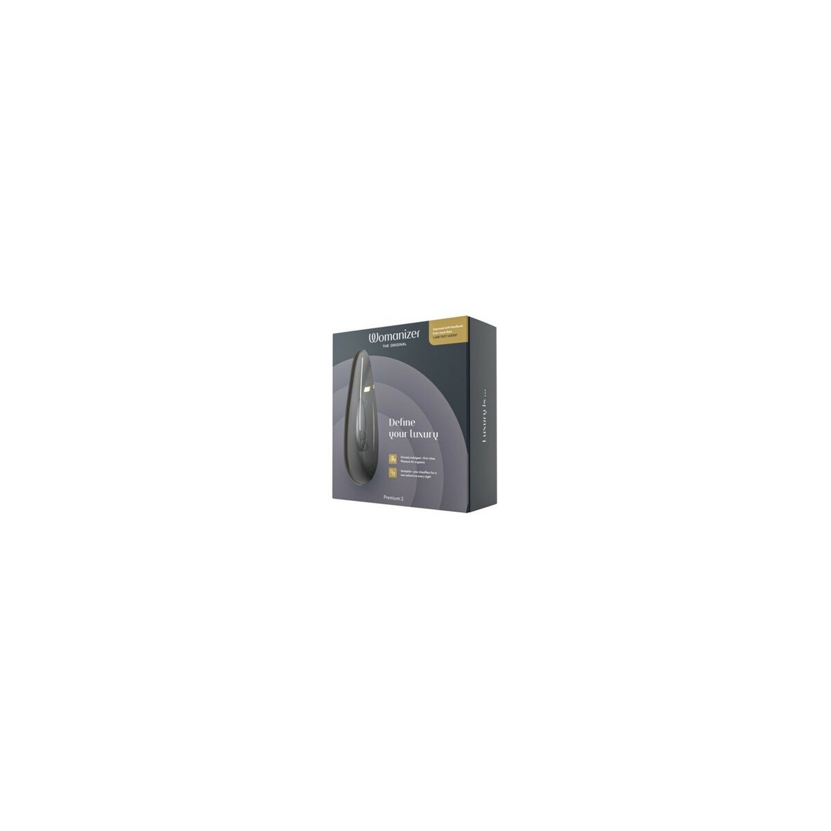 Vibratorius Womanizer WOM163-BLACK Juoda