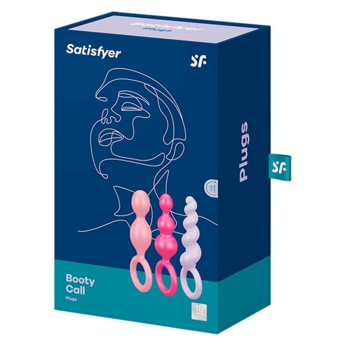 Set Erótico Satisfyer Booty Call Multicolor