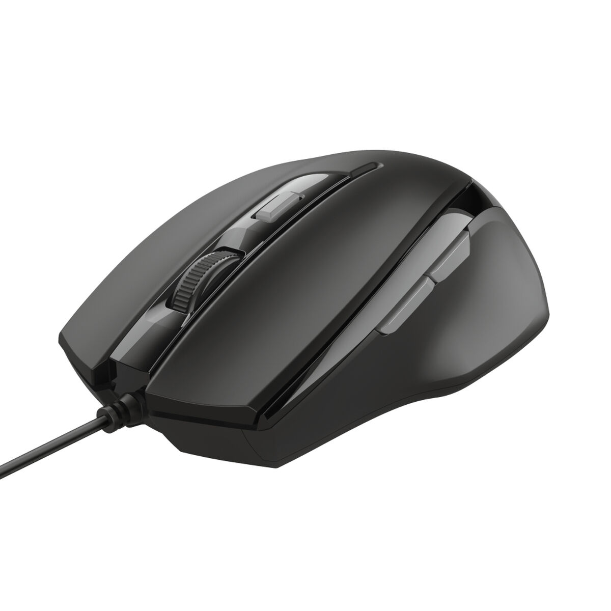 Muis Trust Voca Zwart 2400 dpi