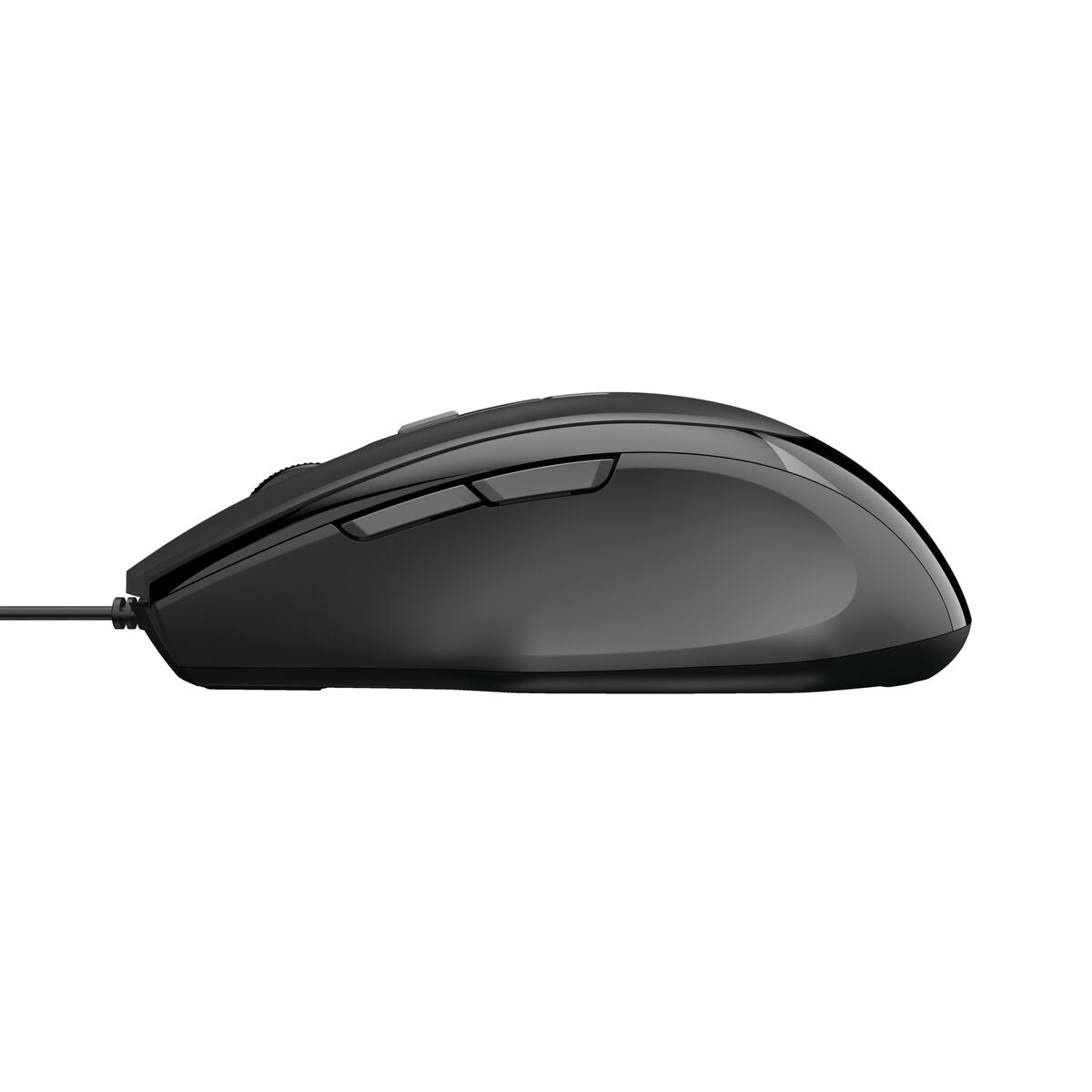 Muis Trust Voca Zwart 2400 dpi